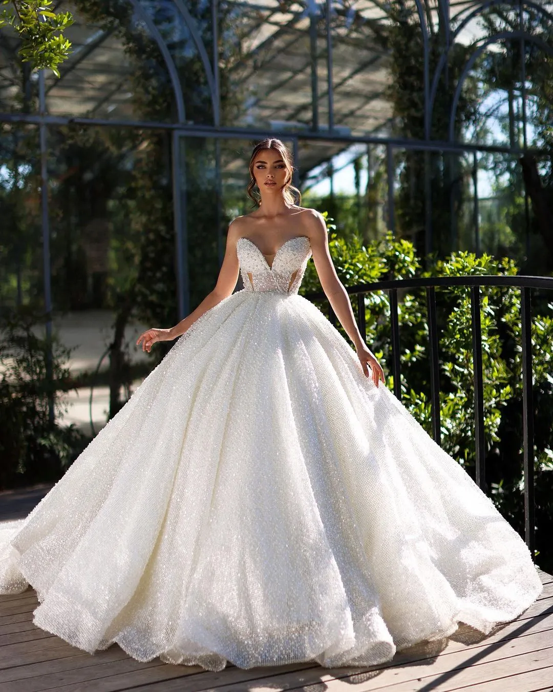 Carolynn Luxury White Wedding Dress