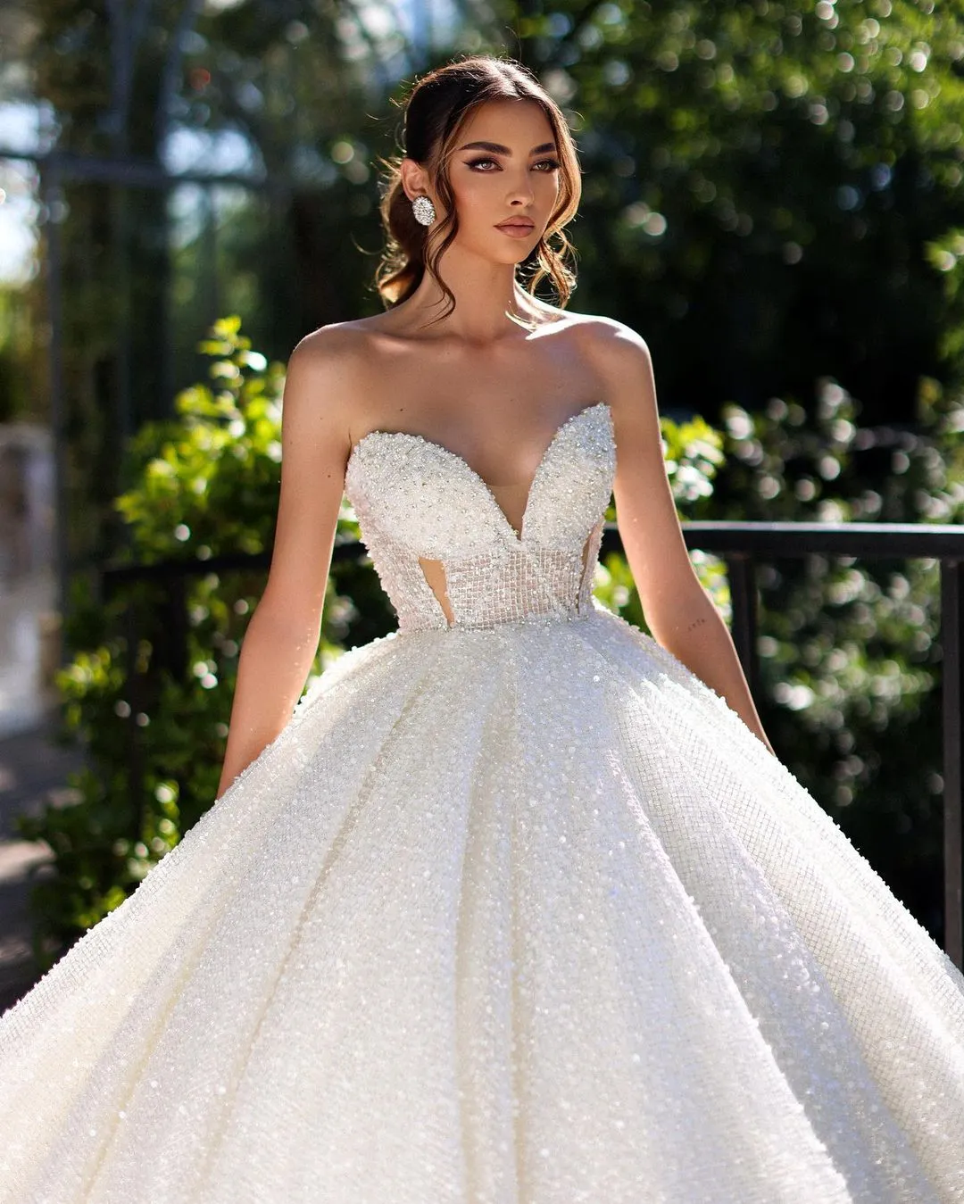 Carolynn Luxury White Wedding Dress