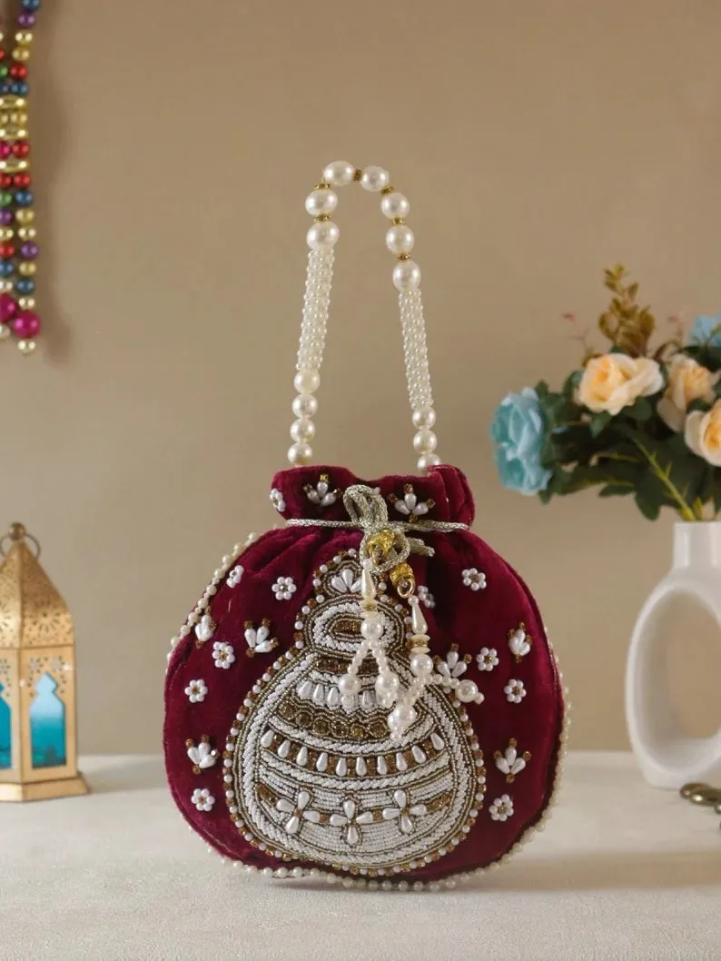 Designer Round Potli Bag