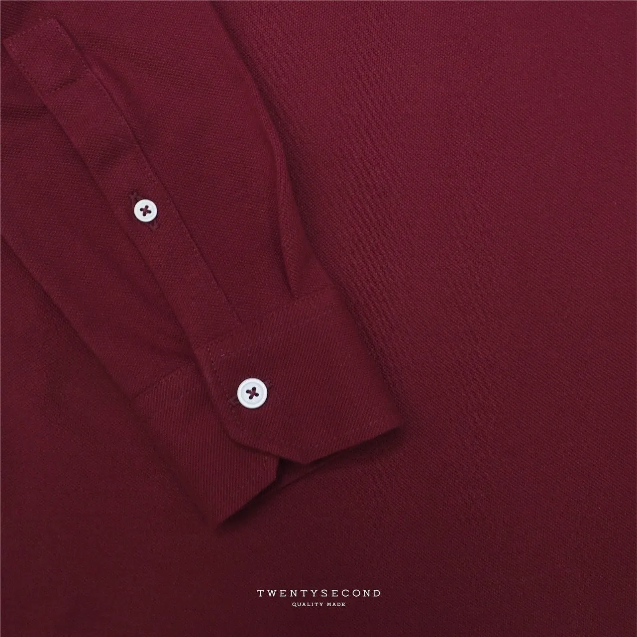 DOVER POPOVER POLO TEE - RED