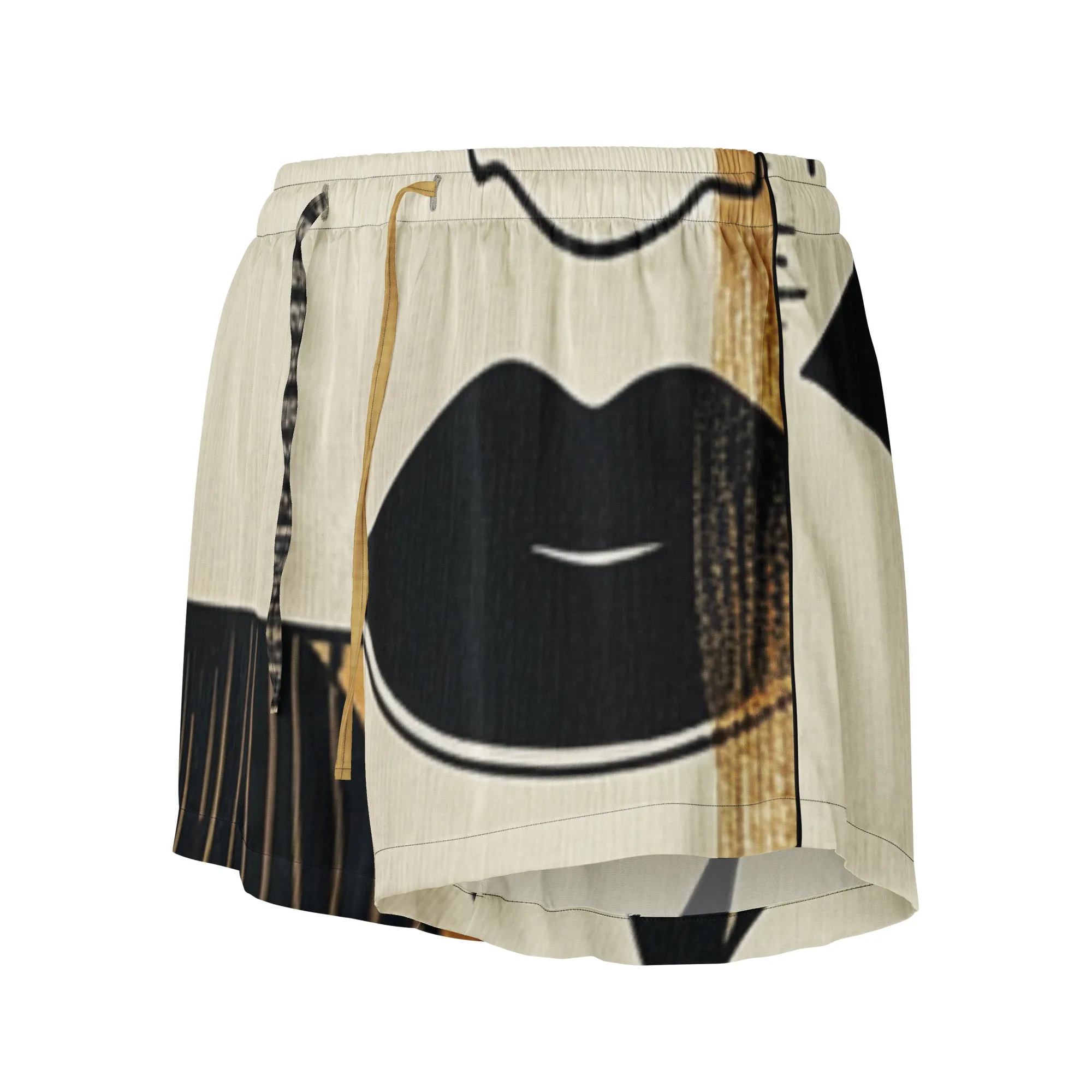DUO MODERN "Sisterhood Noir" Women’s Pajama Shorts