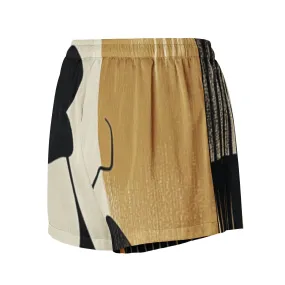 DUO MODERN "Sisterhood Noir" Women’s Pajama Shorts