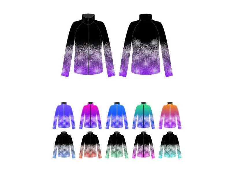Fireworks Yoga Jacket