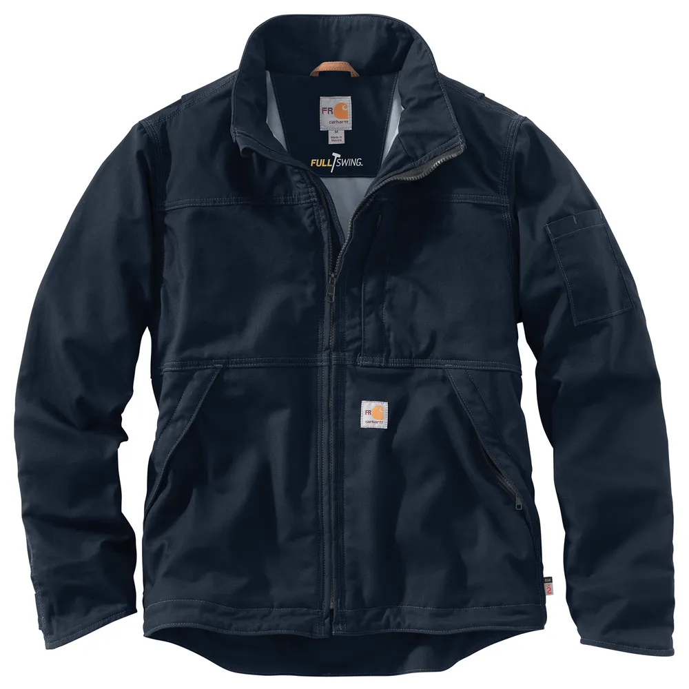 FR QUICK DUCK FULL SWING JACKET - 410-Dark Navy | Carhartt 102179