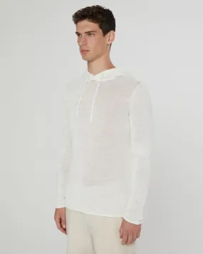 Frank Hooded Linen Sweater