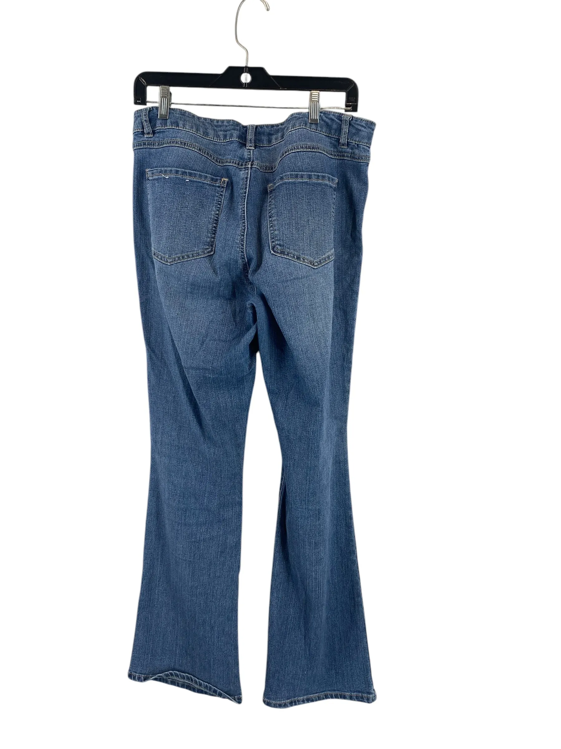 Jeans Flared By D Jeans In Blue Denim, Size: 12