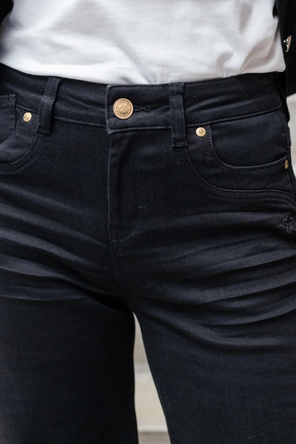 Jeans - FLARED - Clara Nachtschwarz