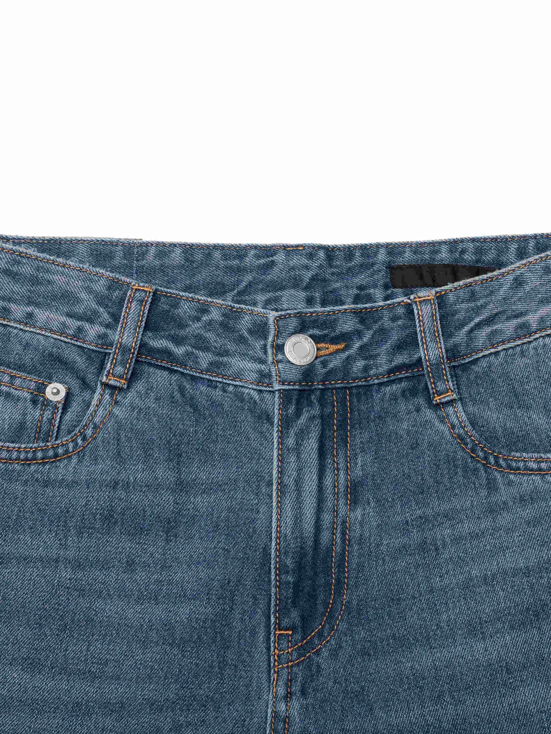 Low Rise Flared Jeans