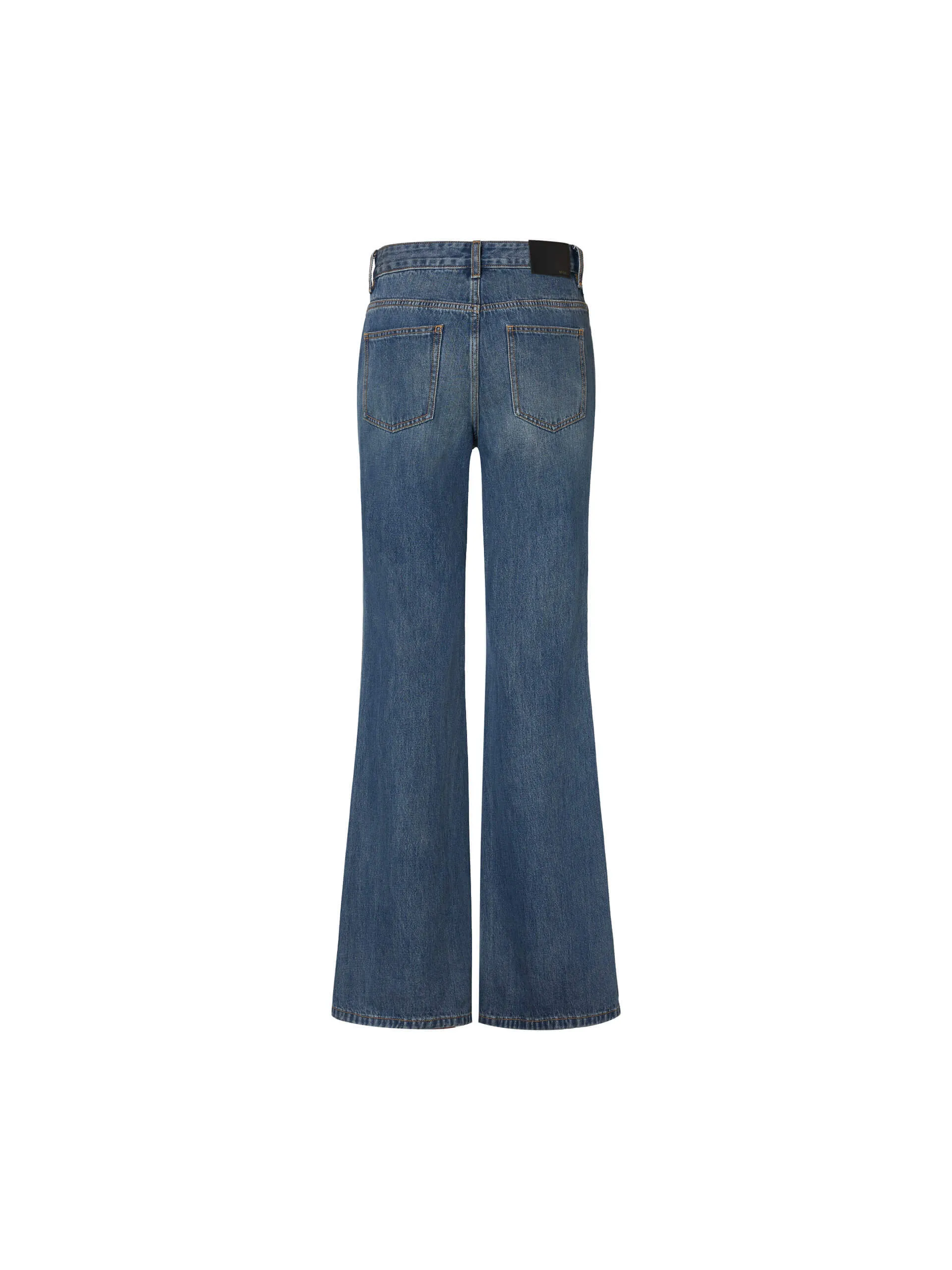 Low Rise Flared Jeans