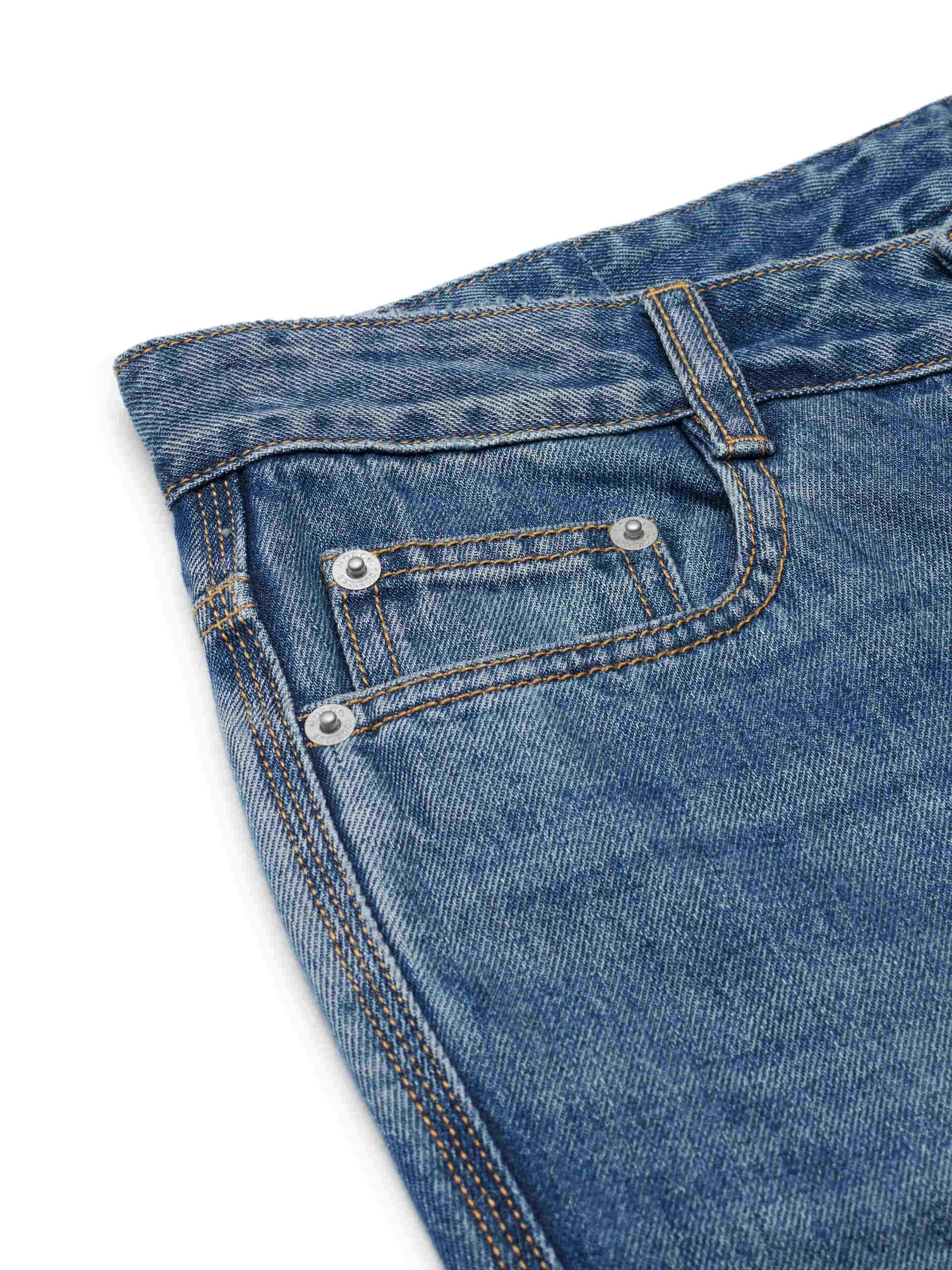 Low Rise Flared Jeans