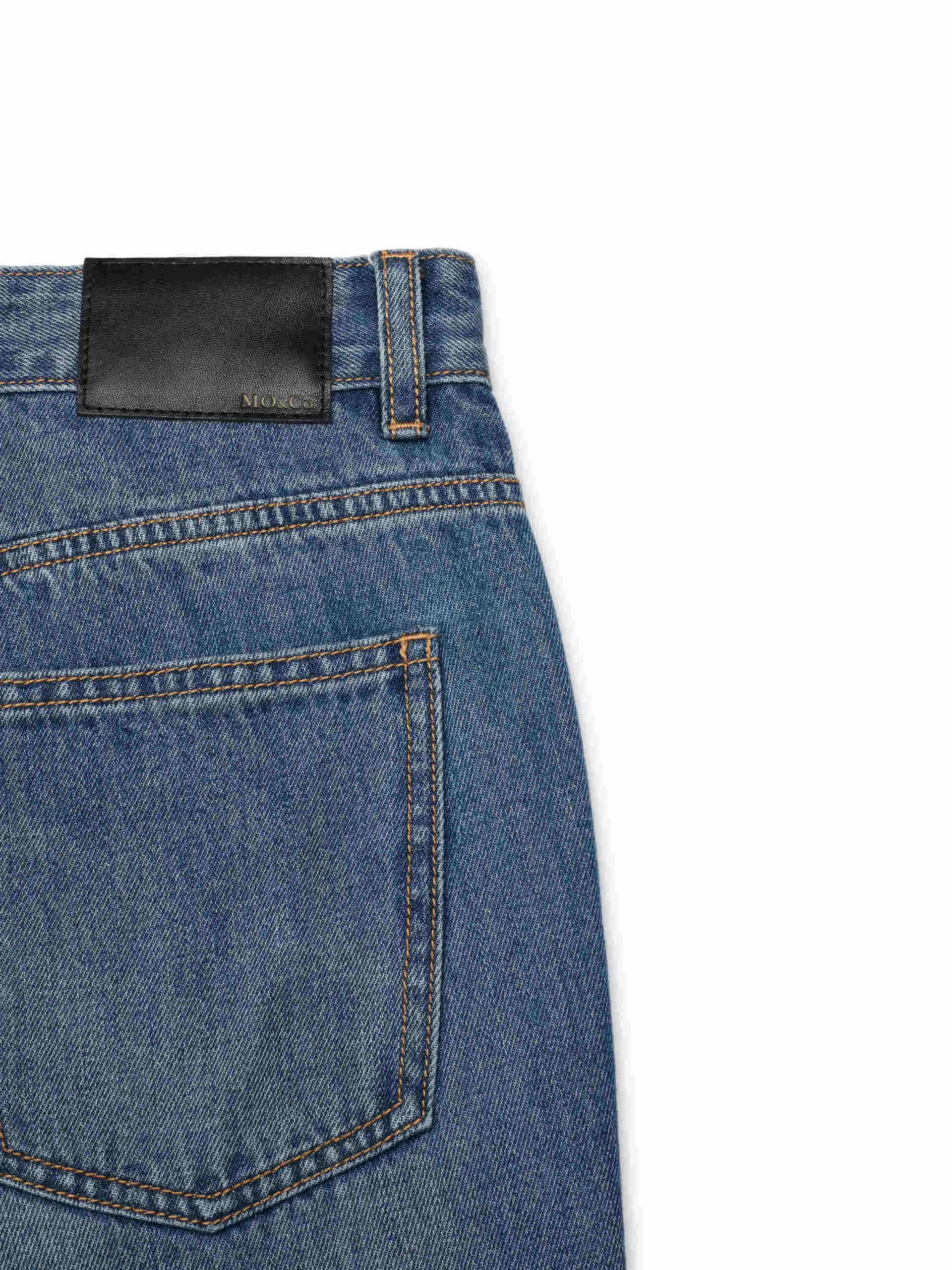 Low Rise Flared Jeans