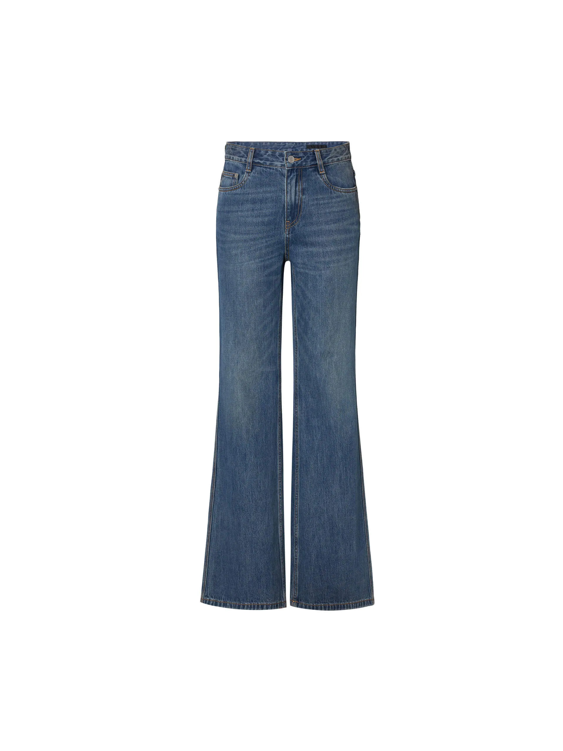 Low Rise Flared Jeans