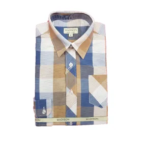 Madison - Micro Line Checked Shirt
