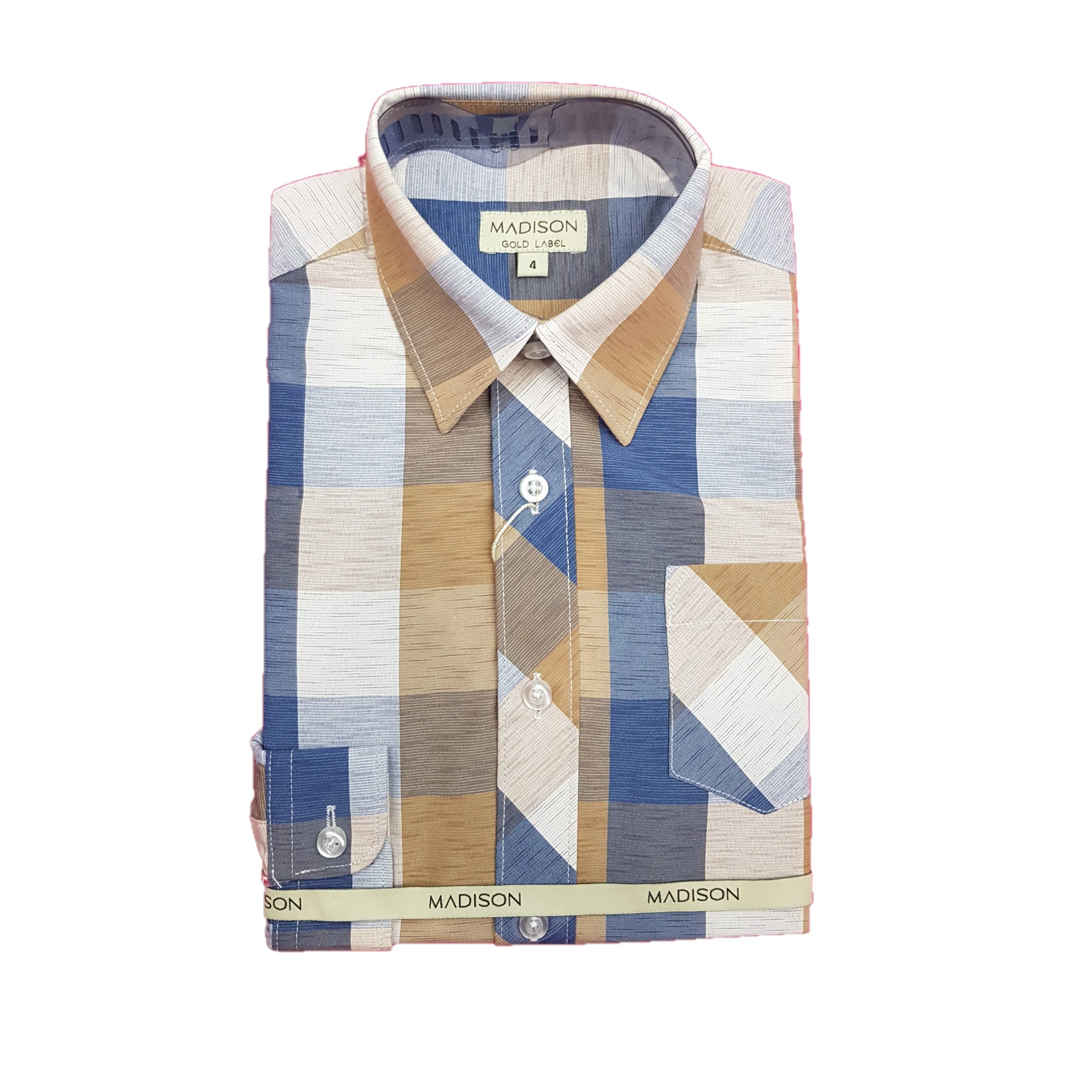 Madison - Micro Line Checked Shirt