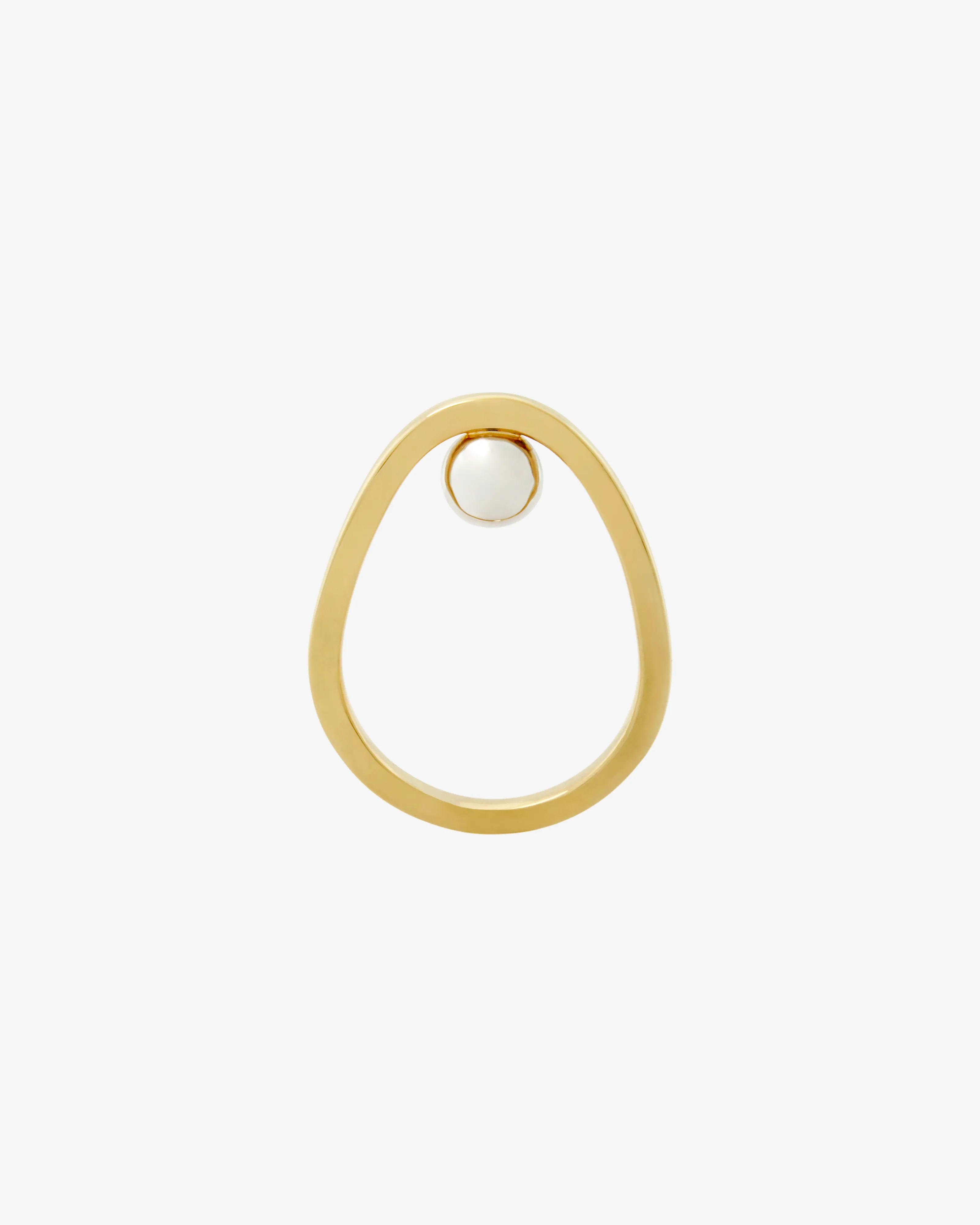 Orbit Ring - Gold with Silver
