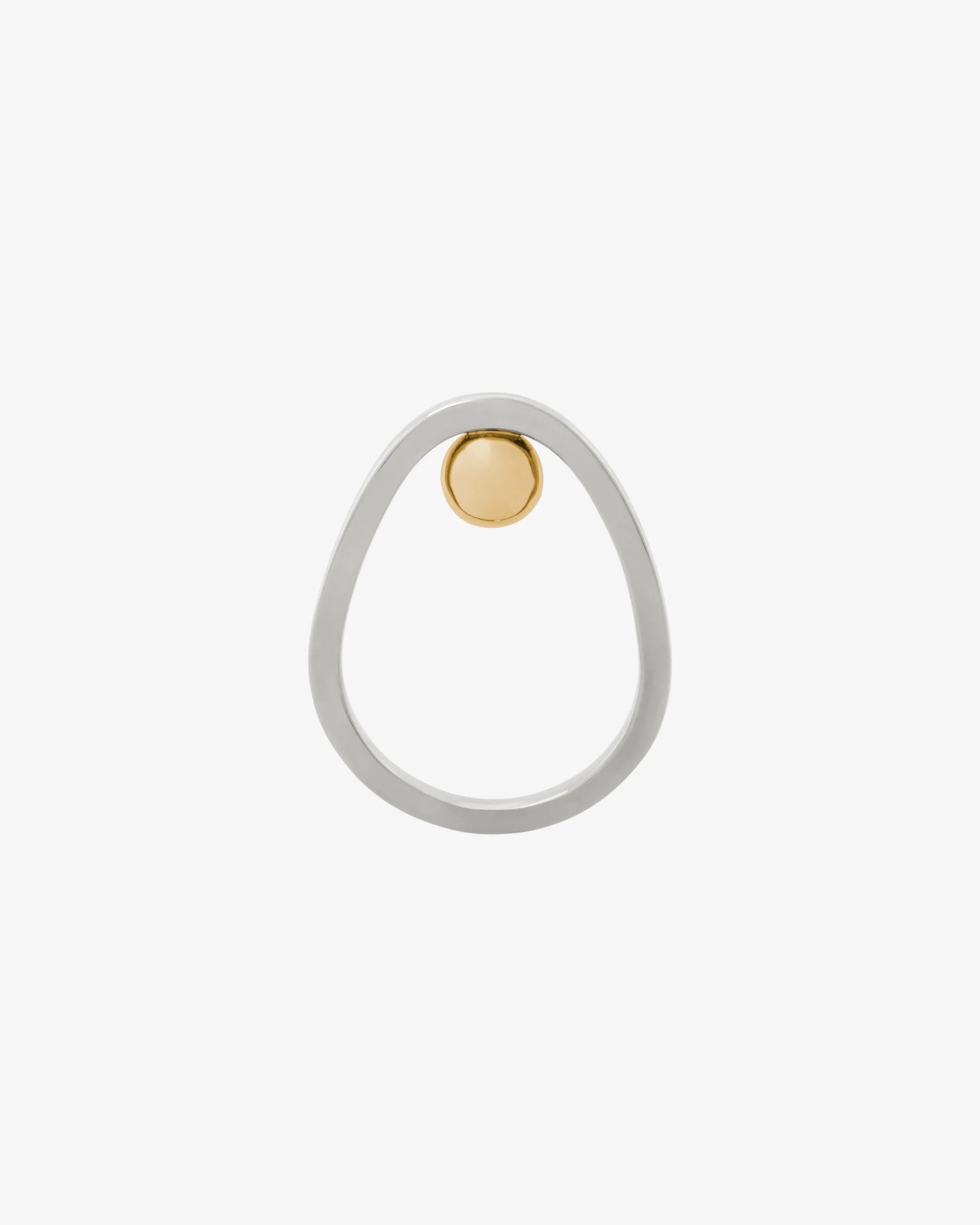 Orbit Ring - Silver with Gold