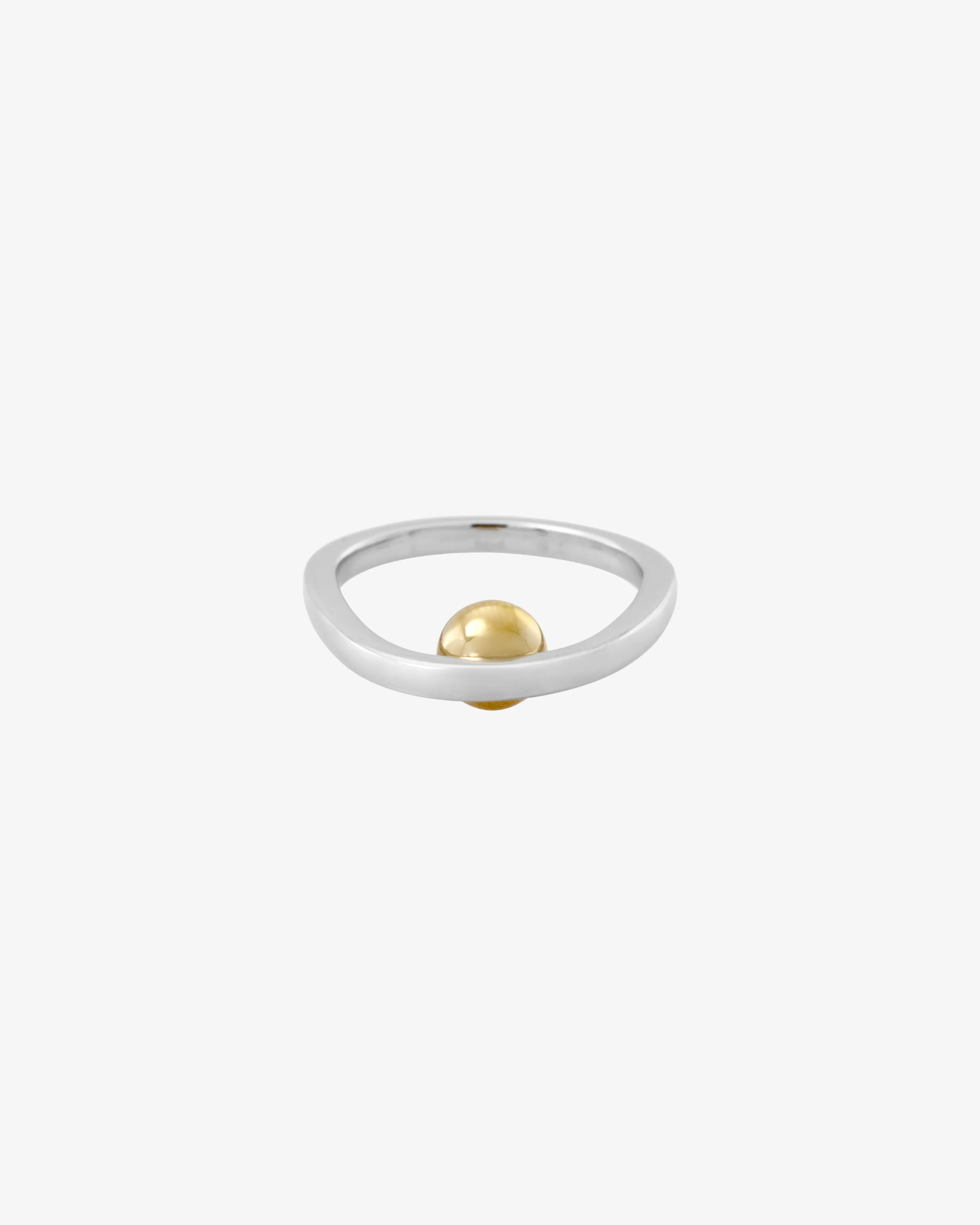 Orbit Ring - Silver with Gold