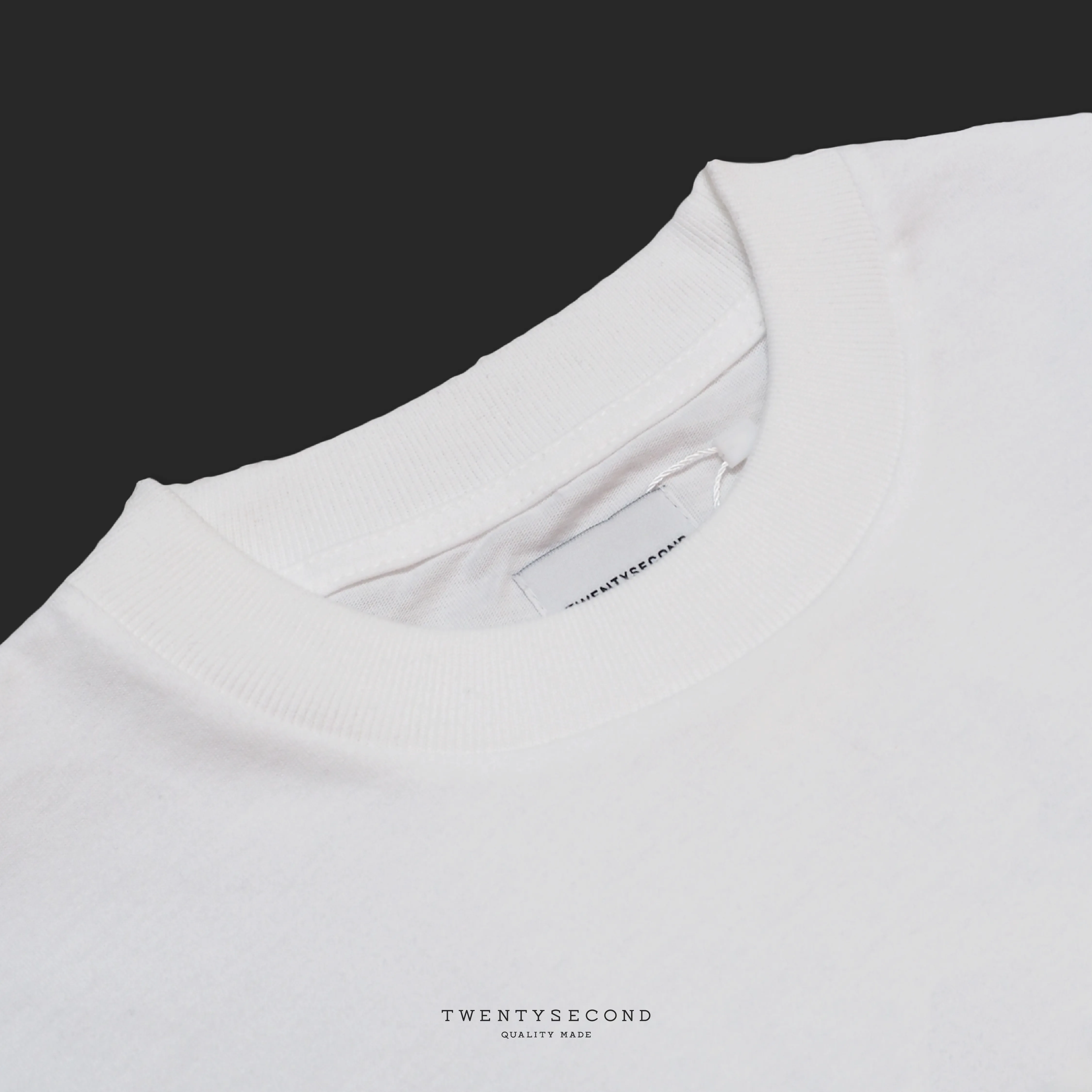 SUPER SOFT COTTON TEE - WHITE