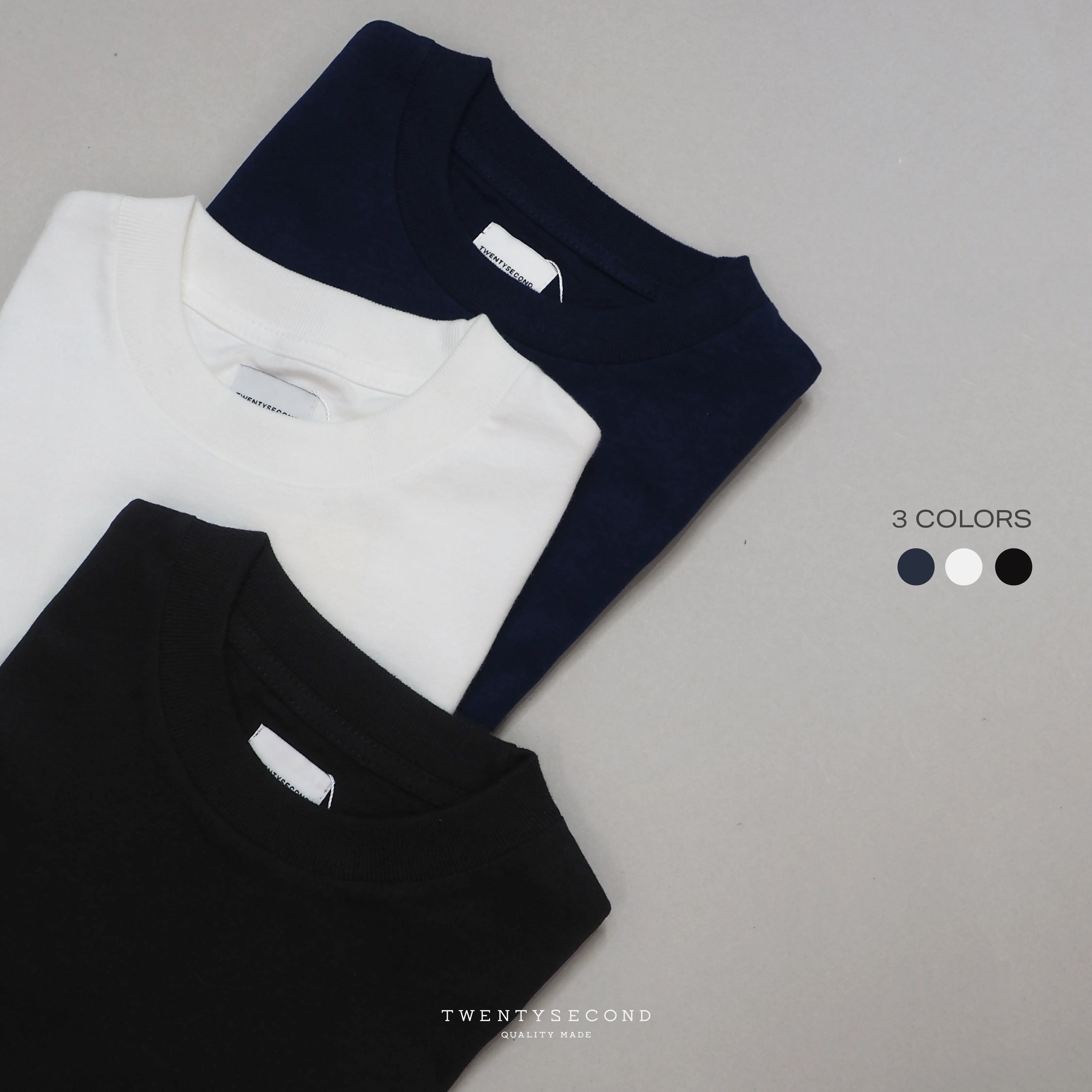 SUPER SOFT COTTON TEE - WHITE