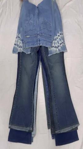 Y2K Flared Jeans - 8 Pcs